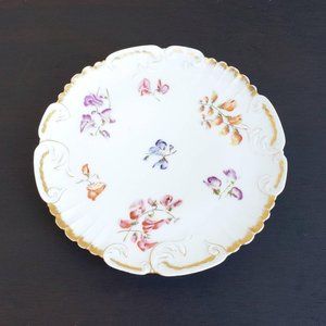 Antique 19th Century Limoges Porcelain Plate